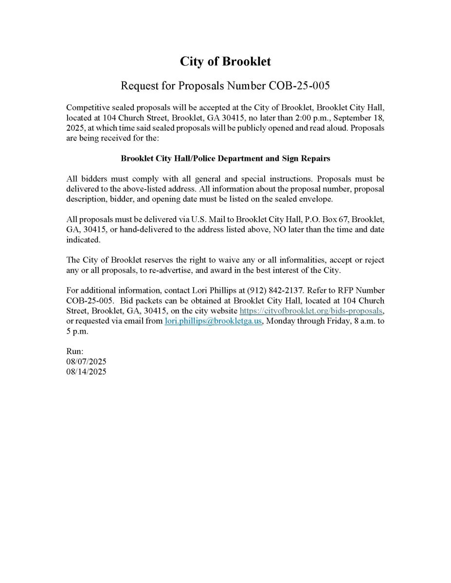 COB 2025-25-005 RFP